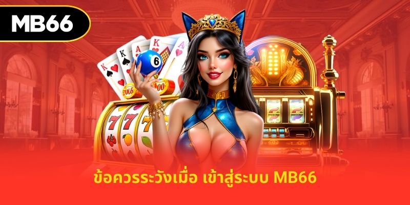ข้อควรระวังเมื่อ เข้าสู่ระบบ MB66